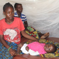 Patients at the hospital