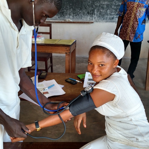 Practicing detecting low blood pressure