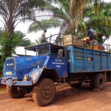 PCP fridges going out for distribution- truck