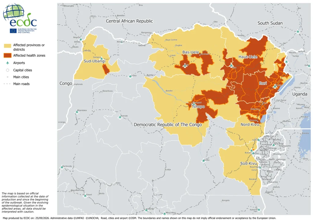 CEUM Medical Teams Strengthen Ebola Defenses Following Confirmed Cases in Sud-Ubangi Province
